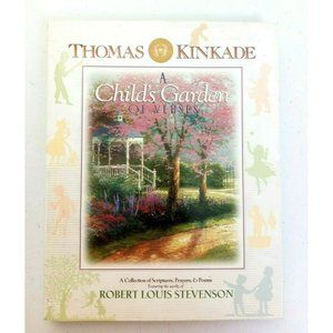 Thomas Kinkade A Childs Garden Of Verses Prayers Poems Coffee Table Picture Book